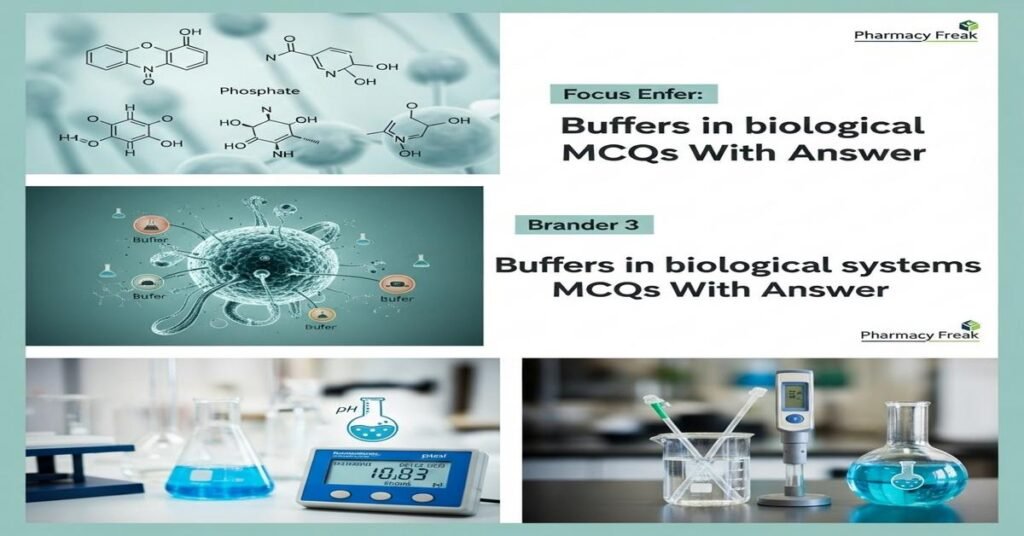Buffers in biological systems MCQs With Answer