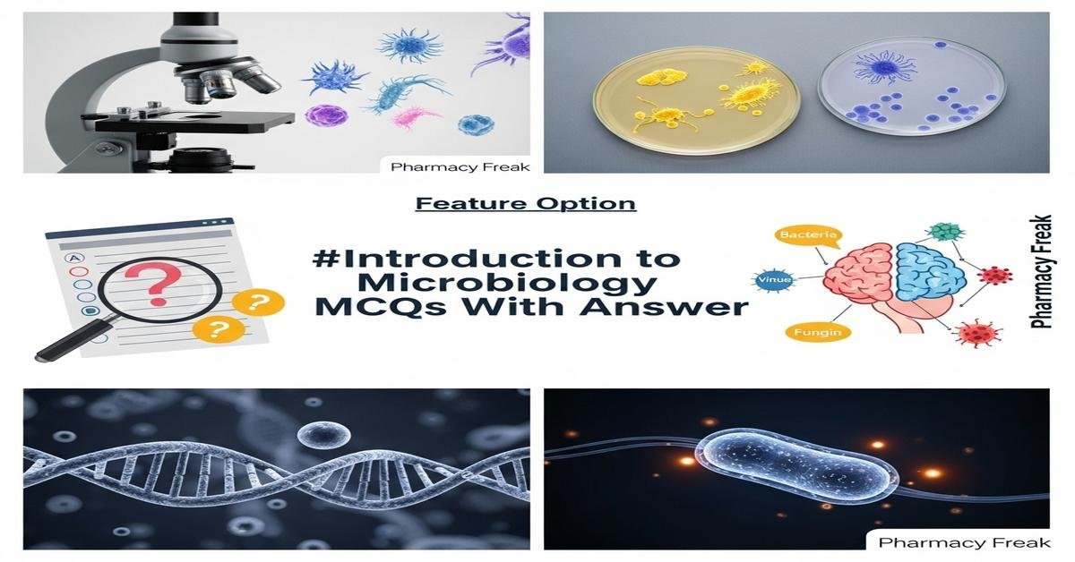 Introduction to microbiology MCQs With Answer