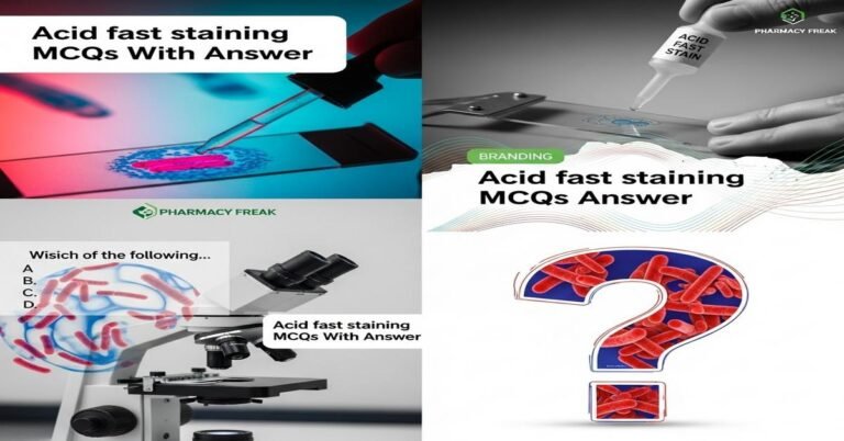 Acid fast staining MCQs With Answer