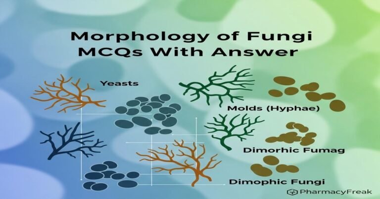Morphology of fungi MCQs With Answer