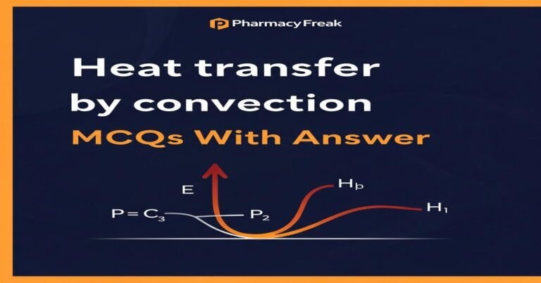 Heat transfer by convection MCQs With Answer