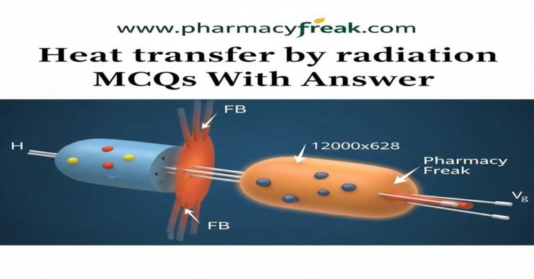 Heat transfer by radiation MCQs With Answer