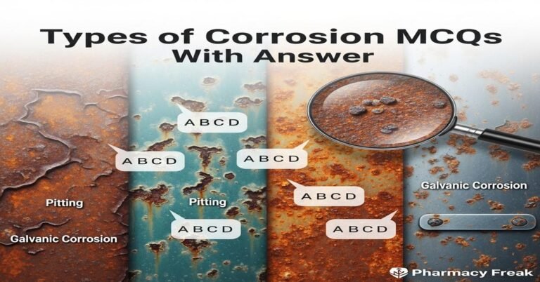 Types of corrosion MCQs With Answer