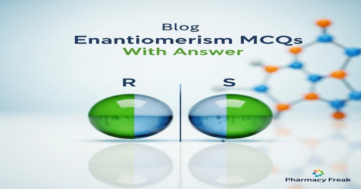 Enantiomerism MCQs With Answer