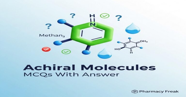 Achiral molecules MCQs With Answer
