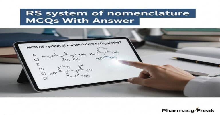 RS system of nomenclature MCQs With Answer