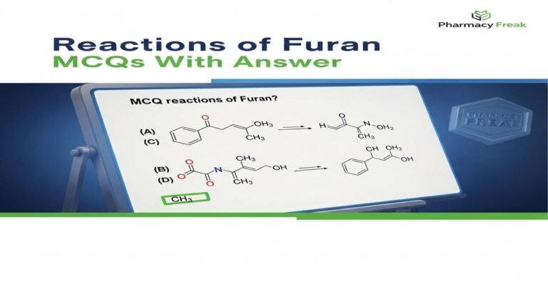 Reactions of furan MCQs With Answer