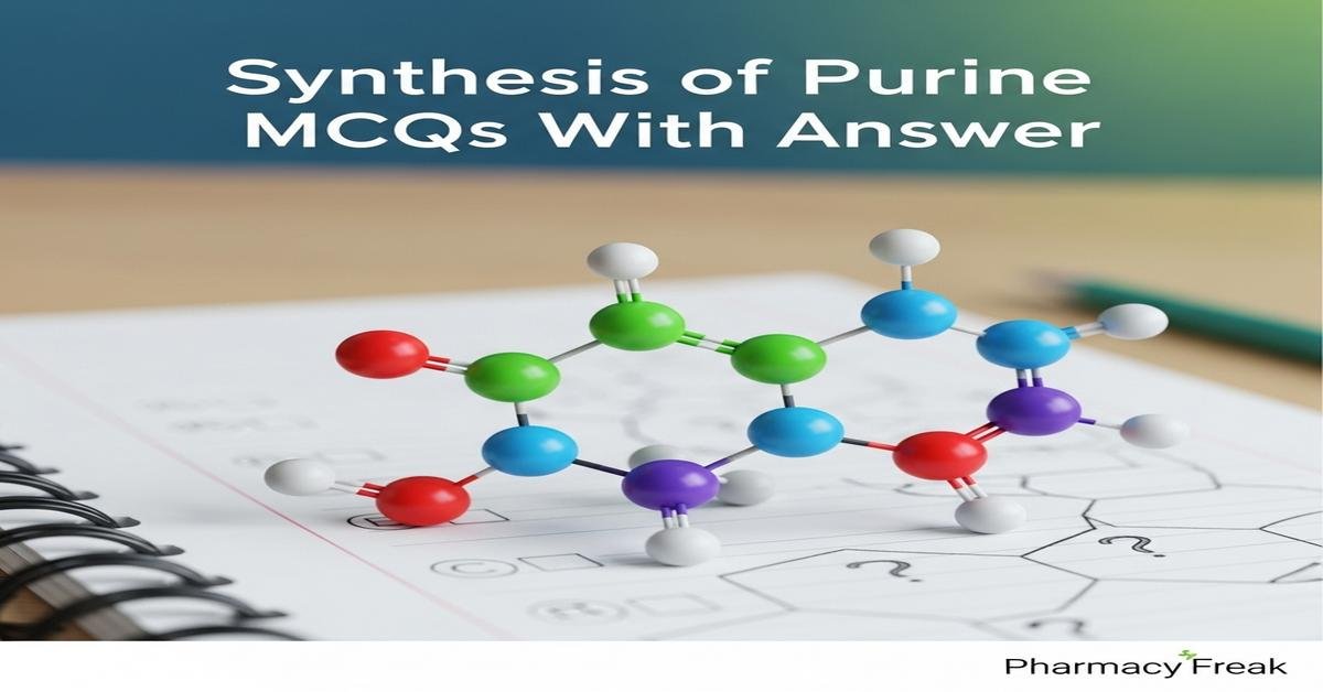 Synthesis of purine MCQs With Answer