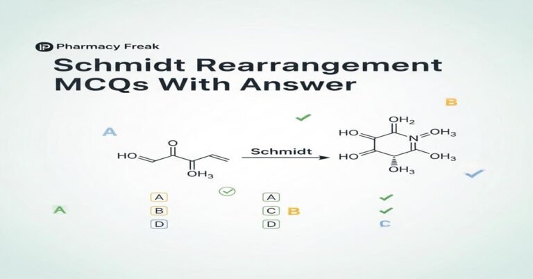 Schmidt rearrangement MCQs With Answer