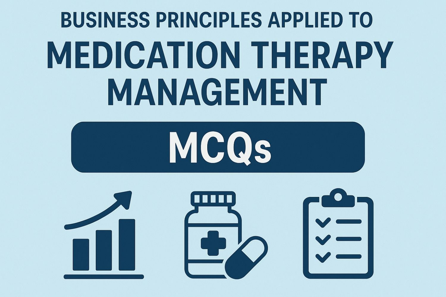 Business Principles Applied to Medication Therapy Management MCQs