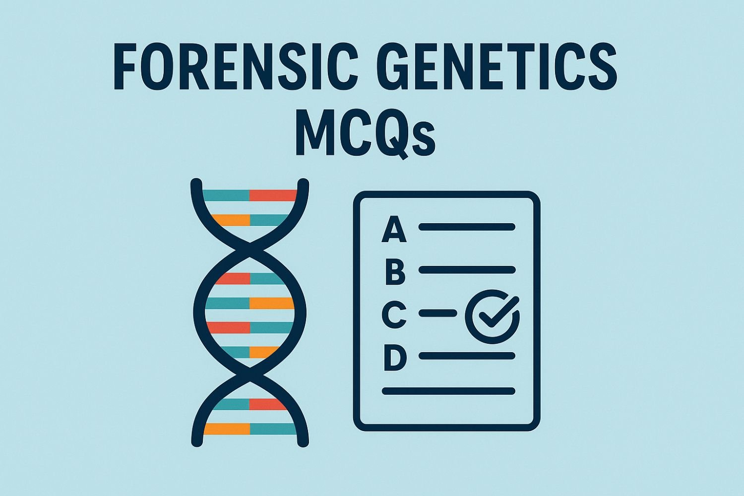 Forensic Genetics MCQs