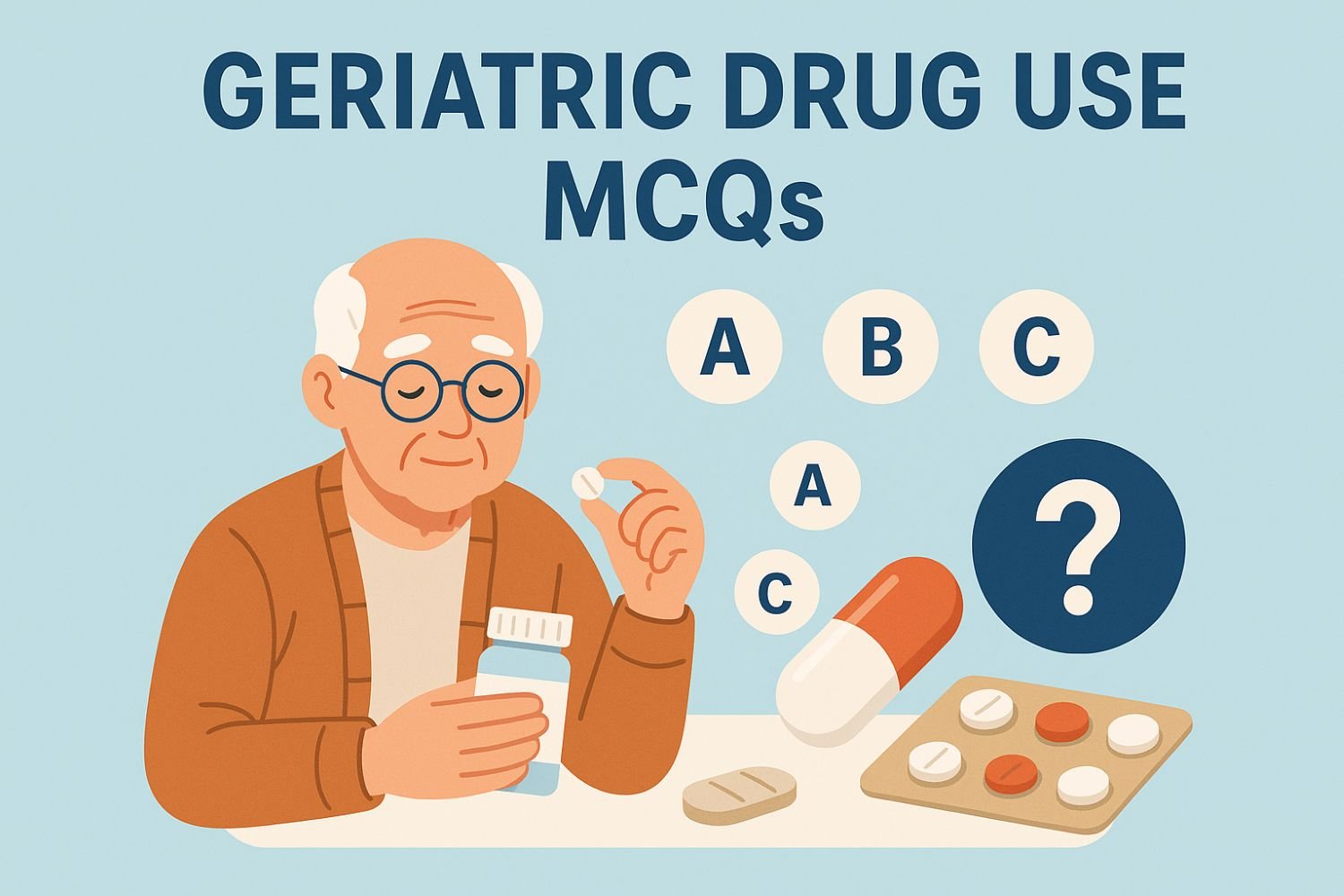 Geriatric Drug Use MCQs