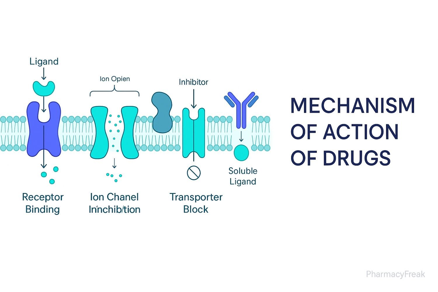 Mechanism Of action of drugs