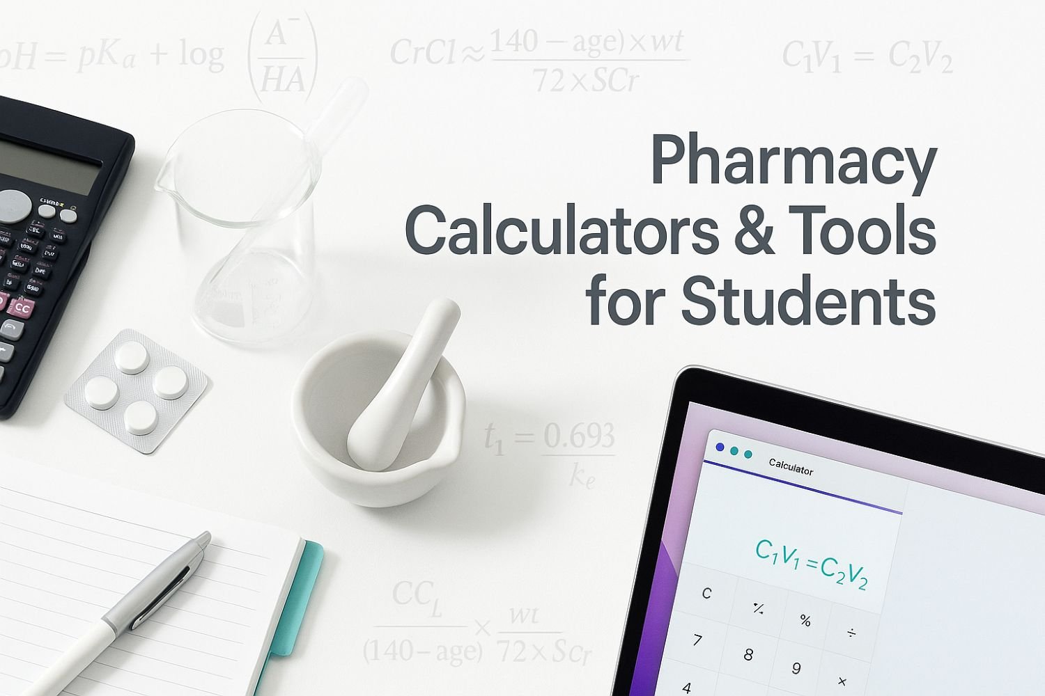 Pharmacy Calculators & Web Tools for Students