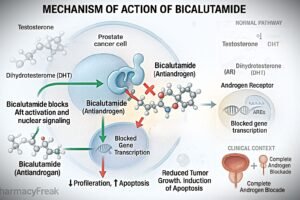 Mechanism of Action of Bicalutamide