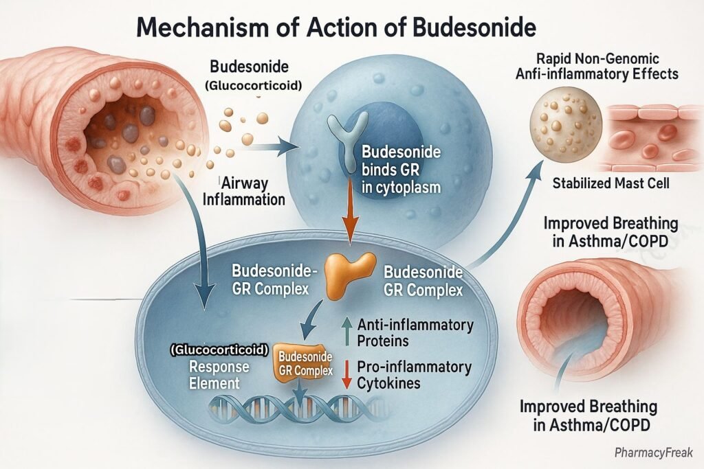 Budesonide pharmacology