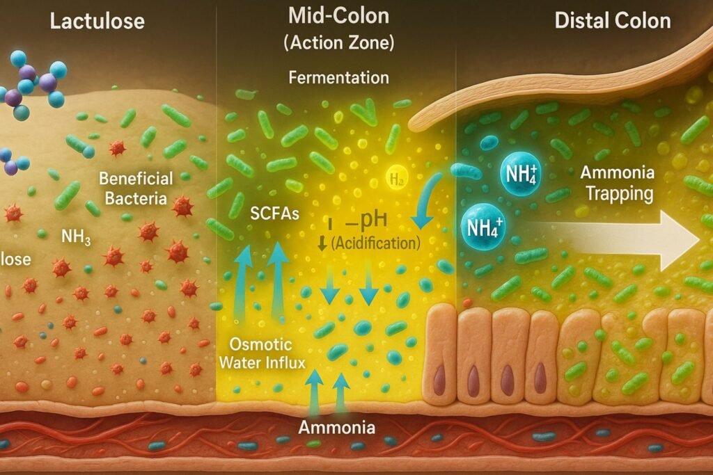 Lactulose clinical pharmacology