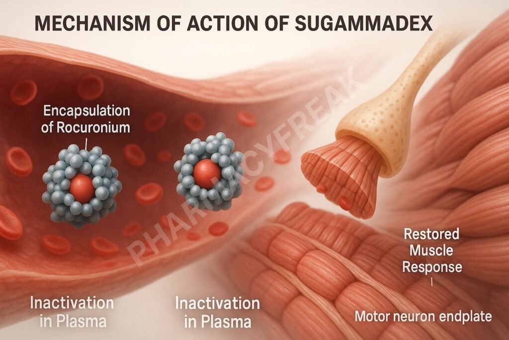Sugammadex clinical pharmacology