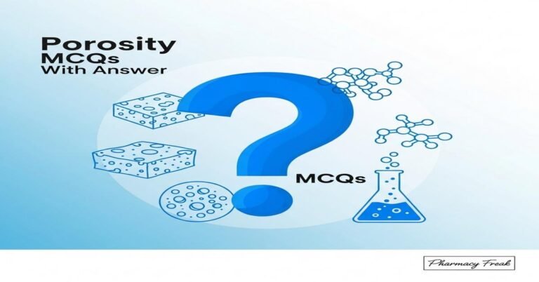 Porosity MCQs With Answer