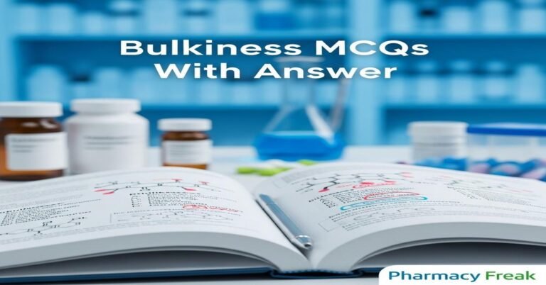 Bulkiness MCQs With Answer