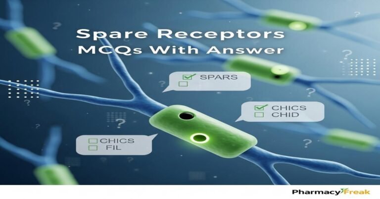 Spare receptors MCQs With Answer