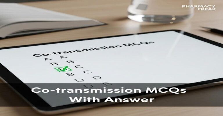 Co-transmission MCQs With Answer