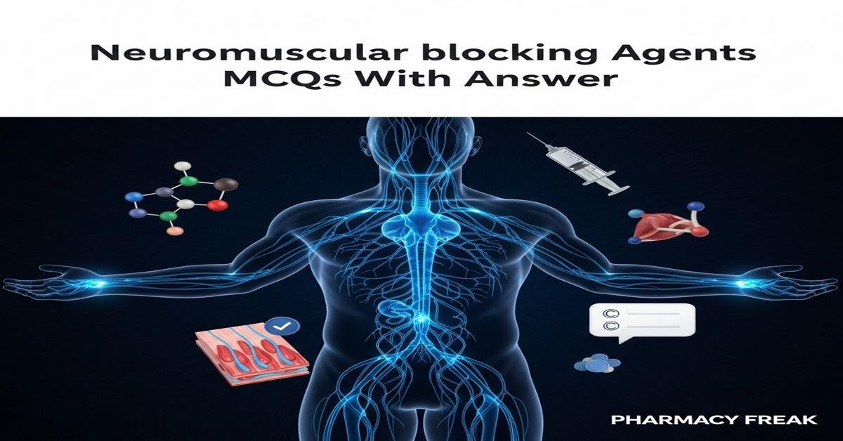 Neuromuscular blocking agents MCQs With Answer