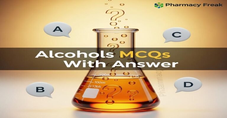 Alcohols MCQs With Answer