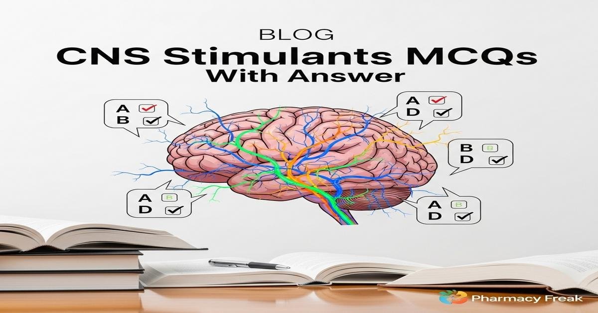 CNS stimulants MCQs With Answer