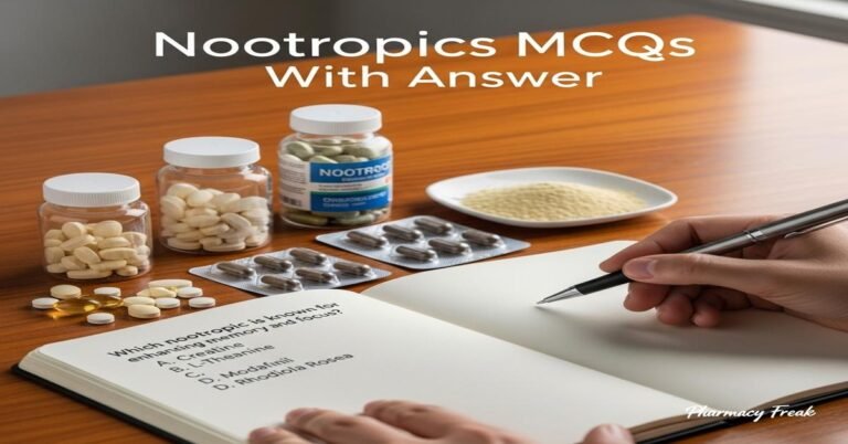 Nootropics MCQs With Answer