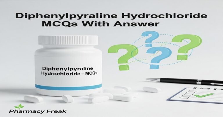 Diphenylpyraline hydrochloride MCQs With Answer