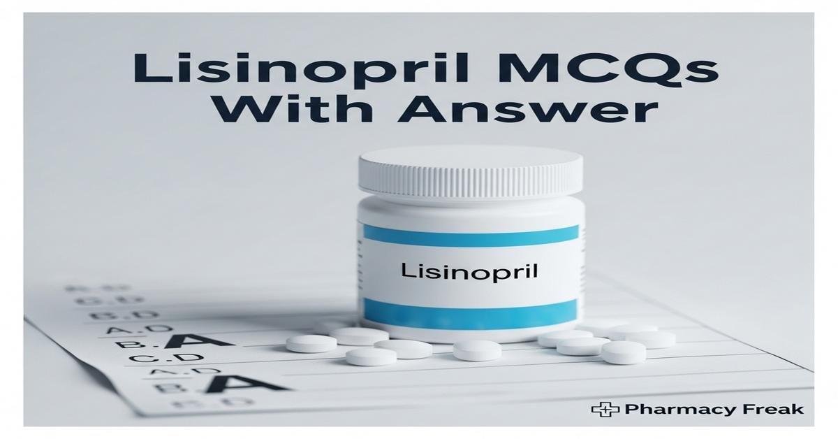 Lisinopril MCQs With Answer
