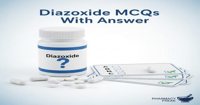 Diazoxide MCQs With Answer