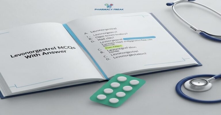 Levonorgestrel MCQs With Answer