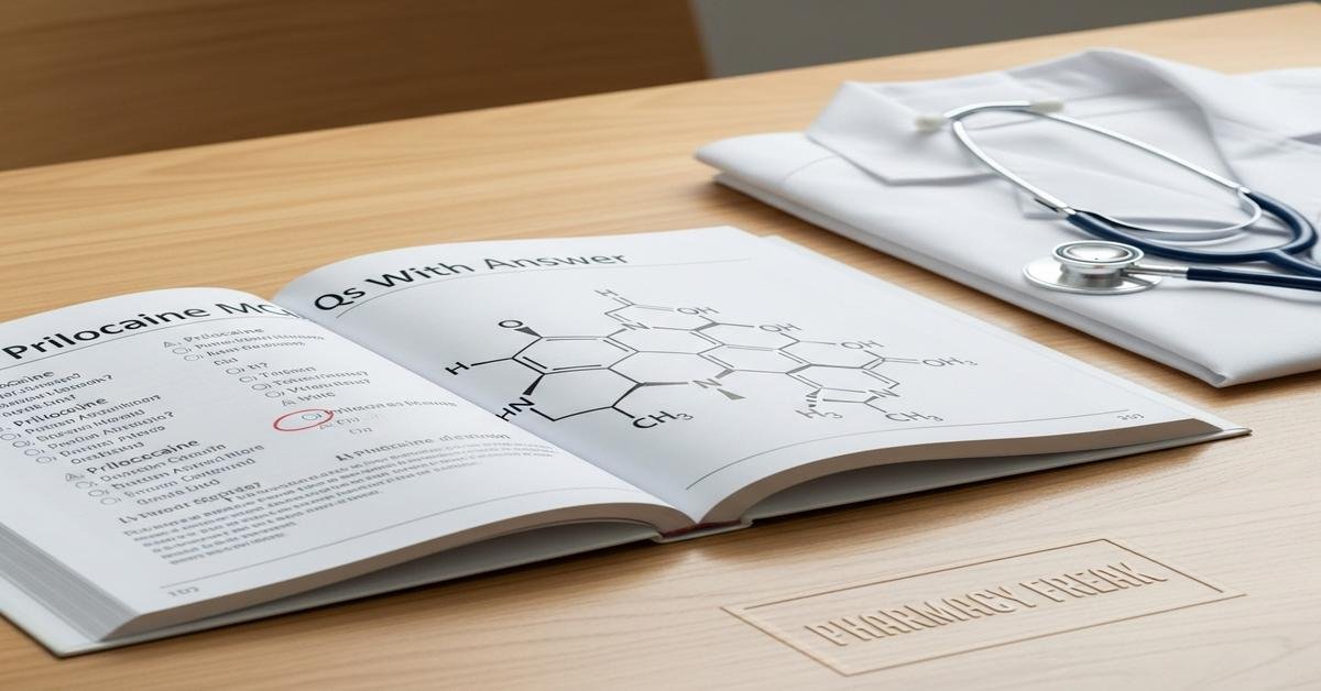 Prilocaine MCQs With Answer