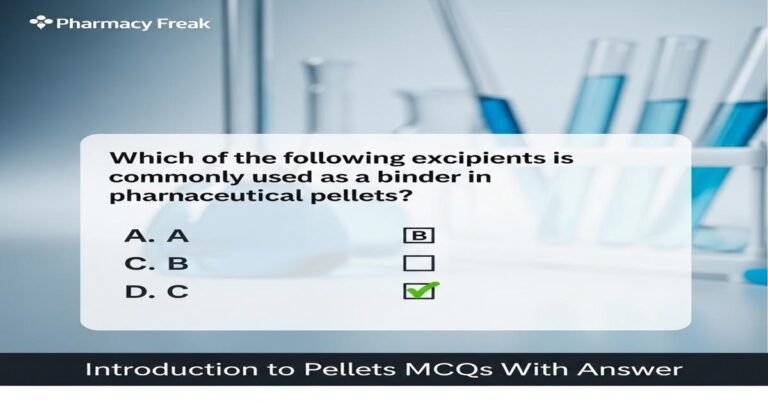 Introduction to pellets MCQs With Answer