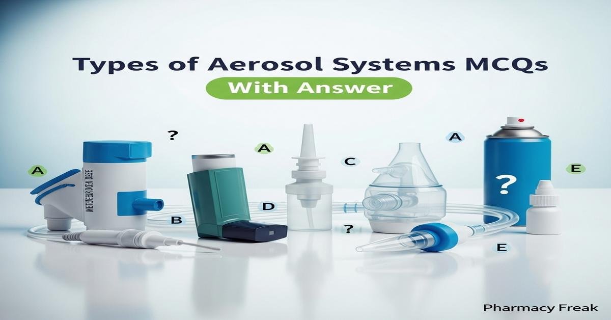 Types of aerosol systems MCQs With Answer
