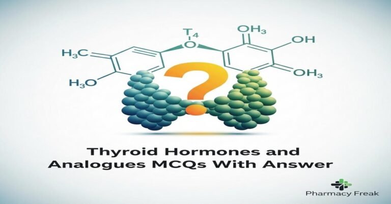Thyroid hormones and analogues MCQs With Answer