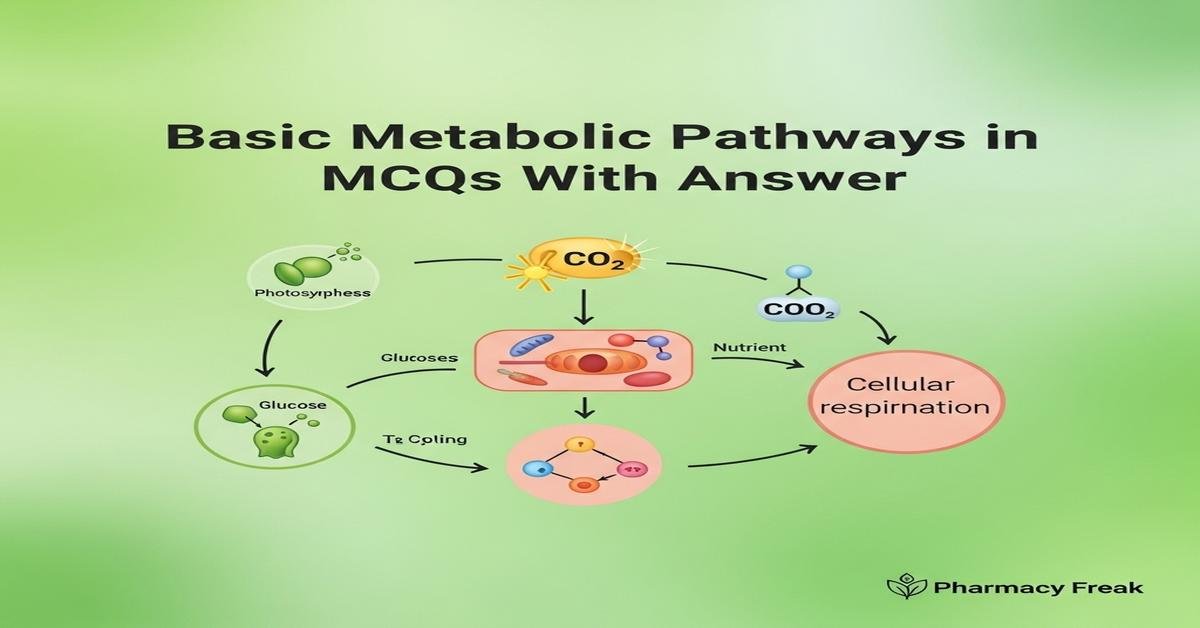 Basic metabolic pathways in plants MCQs With Answer