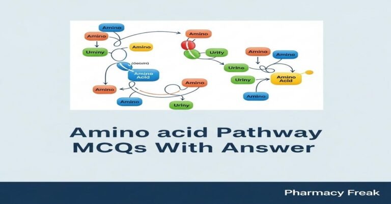 Amino acid pathway MCQs With Answer