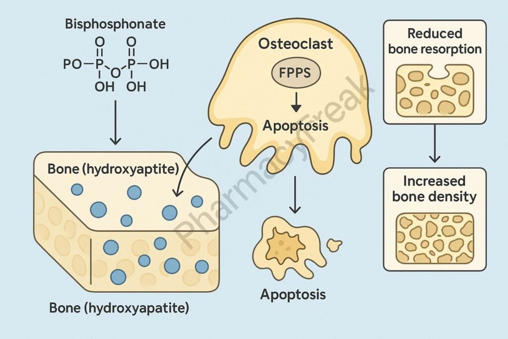 Bisphosphonates pharmacology