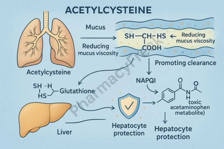 Mechanism of Action of Acetylcysteine