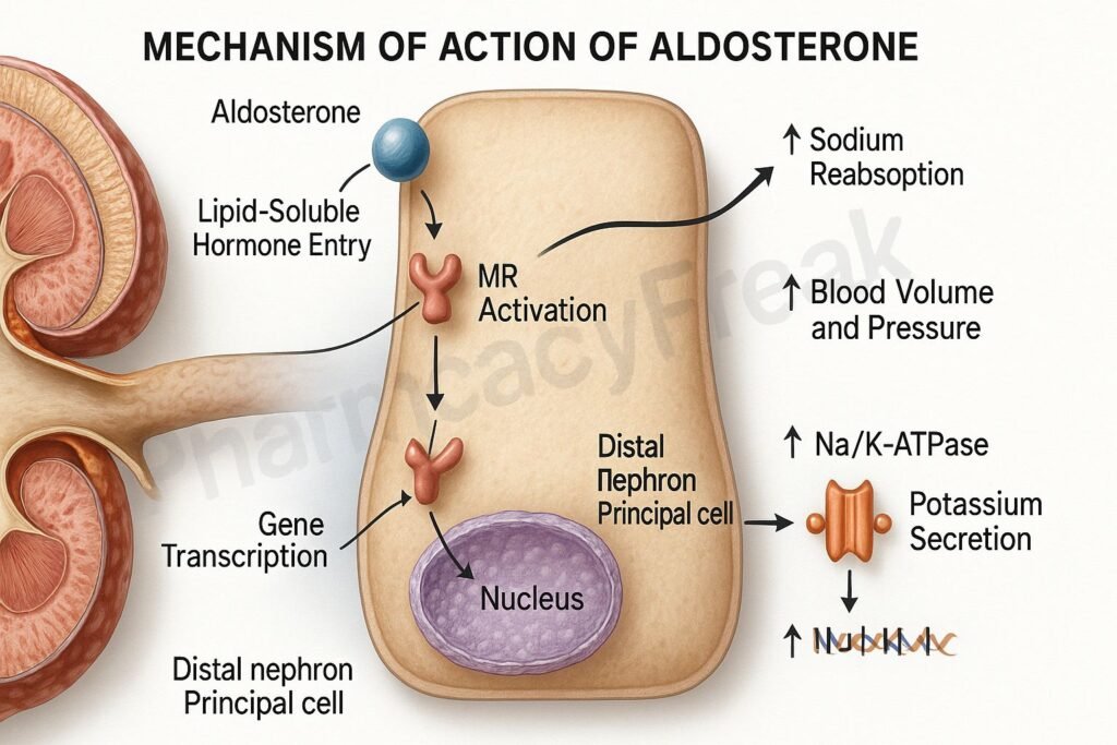 Mechanism of Action of Aldosterone