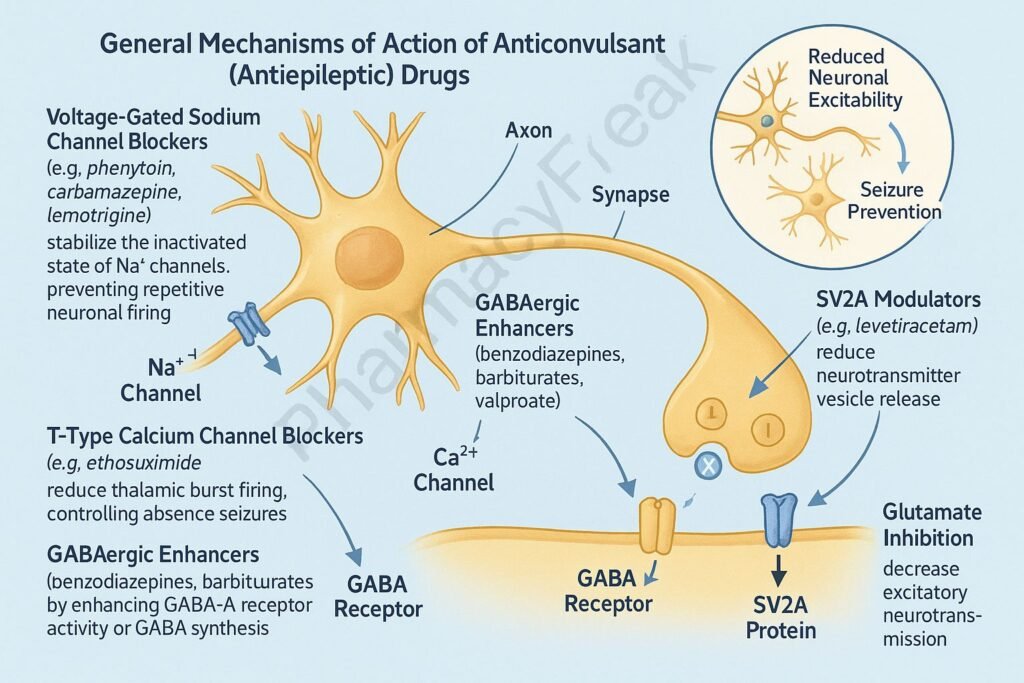 Antiepileptic pharmacology