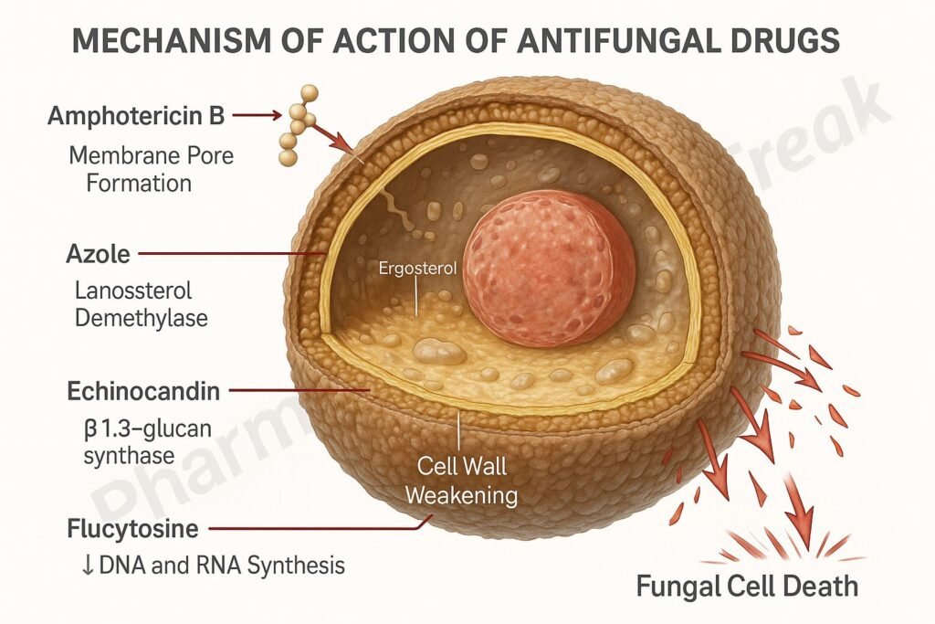 MOA of Antifungal Drugs