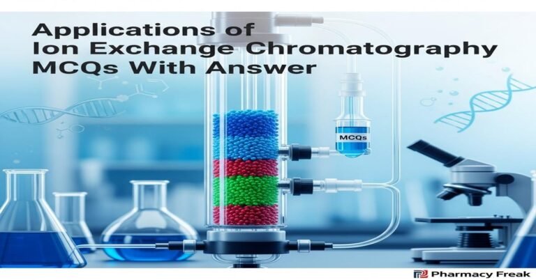 Applications of ion exchange chromatography MCQs With Answer