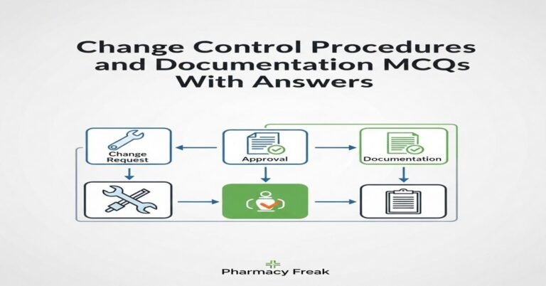 Change control procedures and documentation MCQs With Answer