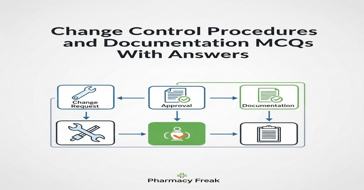 Change control procedures and documentation MCQs With Answer
