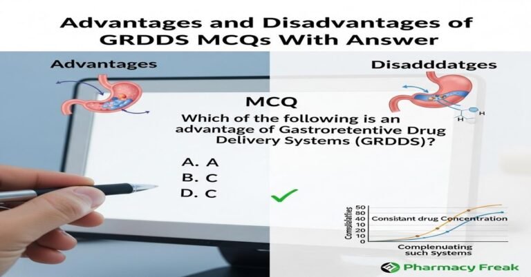 Advantages and disadvantages of GRDDS MCQs With Answer
