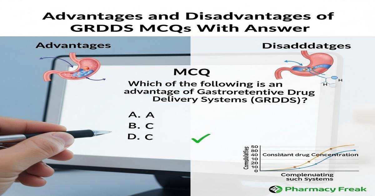 Advantages and disadvantages of GRDDS MCQs With Answer